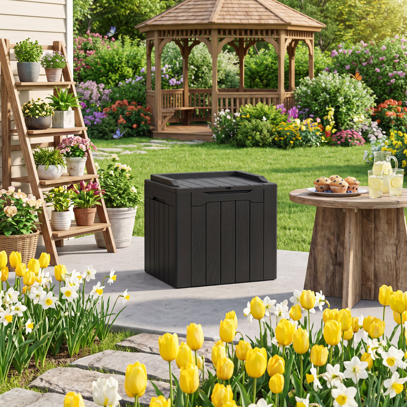 Boîte de rangement imperméable 30 gallons
