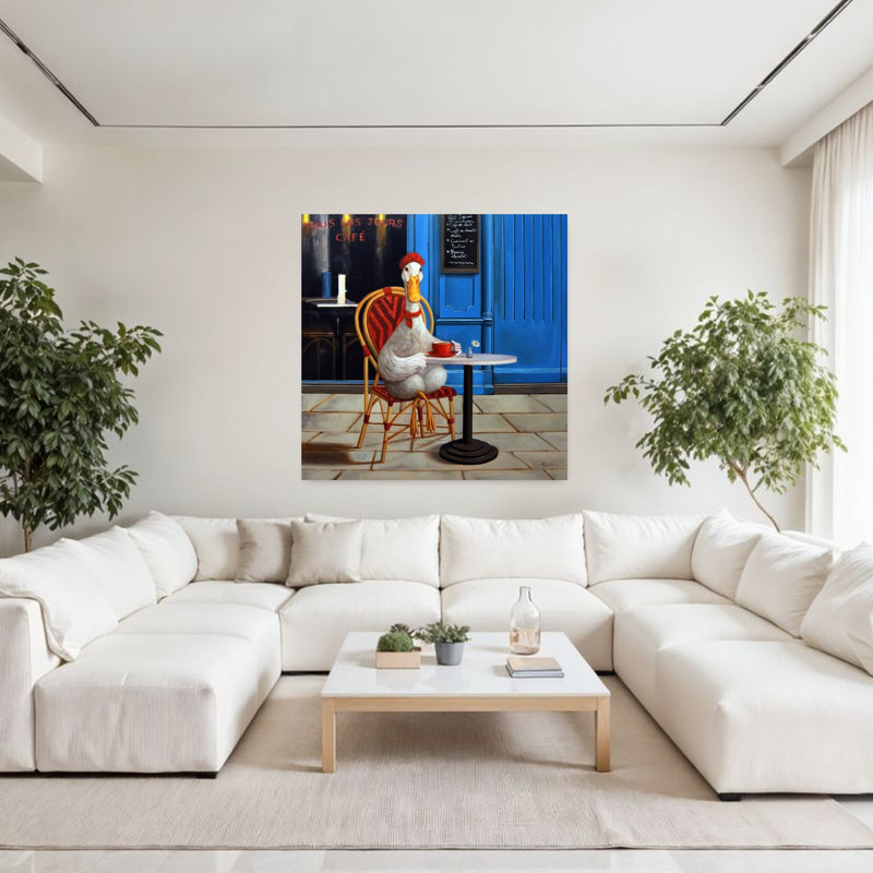 Art contemporain, architecture française, H 48 po x l 48 po