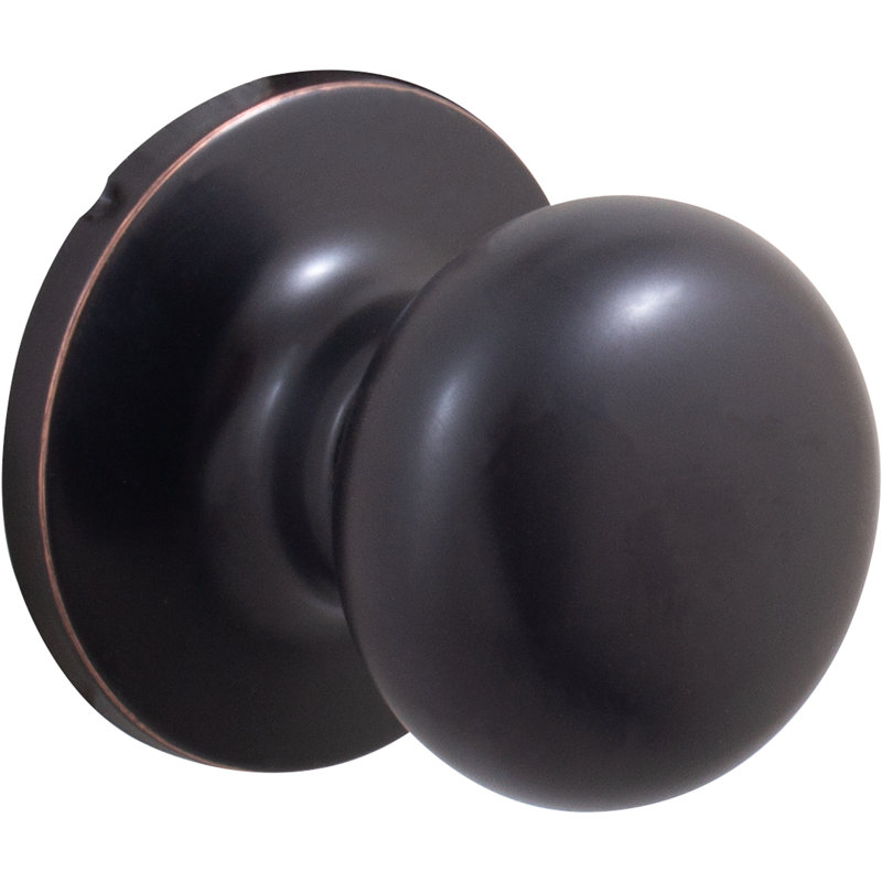 Passage Highland (Hall et Placard) Bouton rond, Bronze vintage, Armoire de couloir