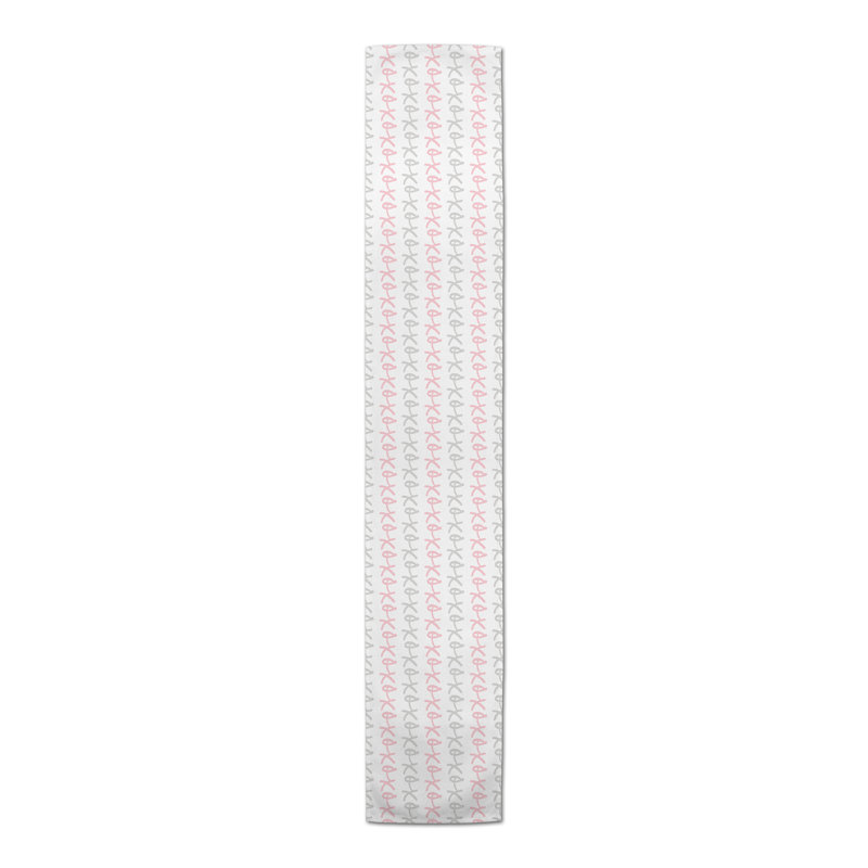 Fernandez I Love You Handwriting Table Runner, 90" L x 16" W