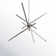 Rochelle 5 - Light Dimmable LED Sputnik Chandelier