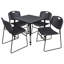 Ensemble de table de salle à manger et de chaises Kee Mobile-73413151-73413153