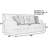 Croxley 93" Recessed Arm Sofa with Reversible Cushions