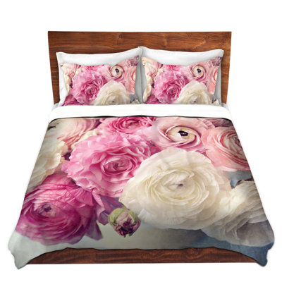 Polyester Floral Duvet Cover