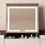 Commode à clapet simple en bois massif