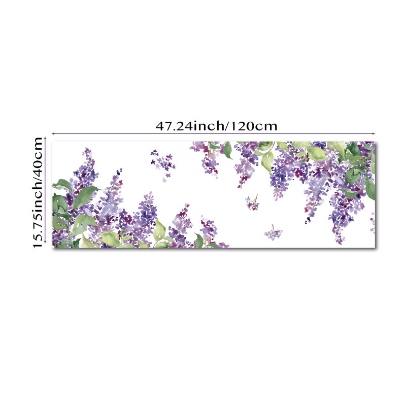 Plants & Flowers Non-Wall Damaging Window Decal