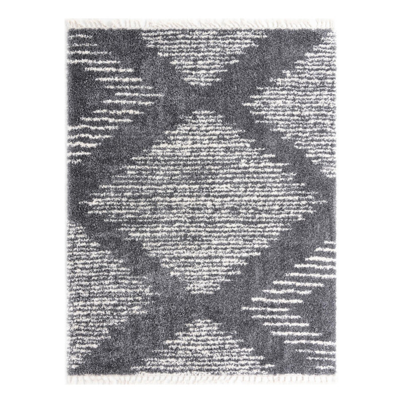 Irsad Geometric Indoor Rug, Rectangle 7'10" x 10'