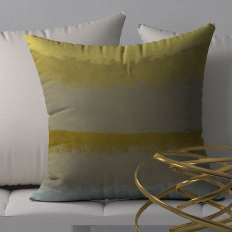Housse de coussin décorative carrée Quick Joy, 20 po x 20 po