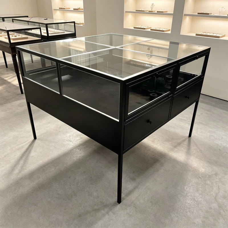Présentoir à bijoux 39,37 po, H 35,43 po x l 39,37 po x P 39,37 po