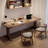 Nut-brown Rectangular Solid Wood Writing desk-604302583