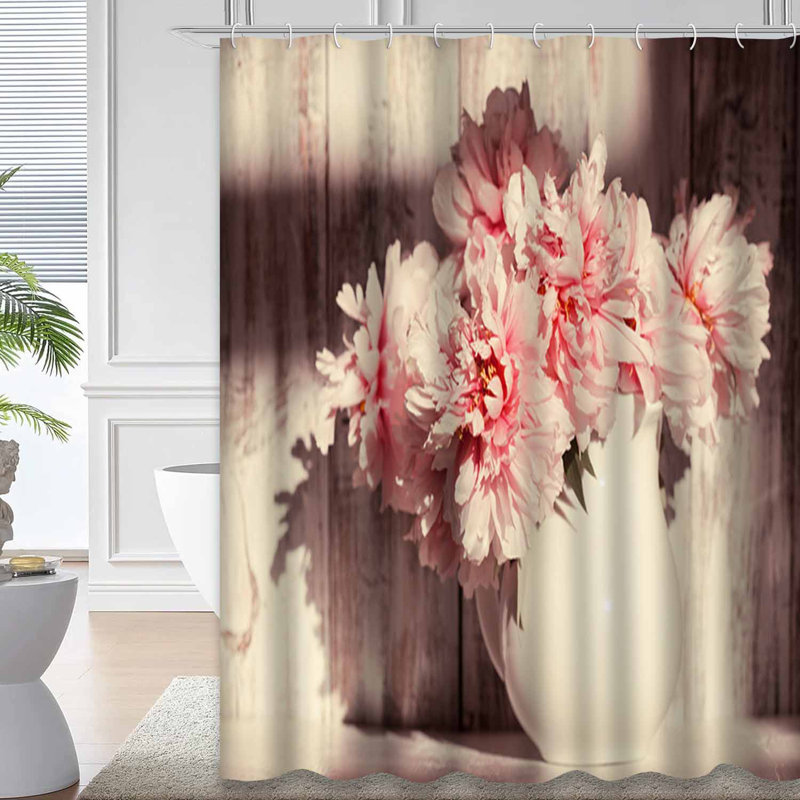 Rideau de douche Shabby, L 72 po x l 84 po