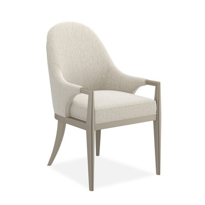 Caracole Classic 19.75'' H Fabric Upholstered Armchair