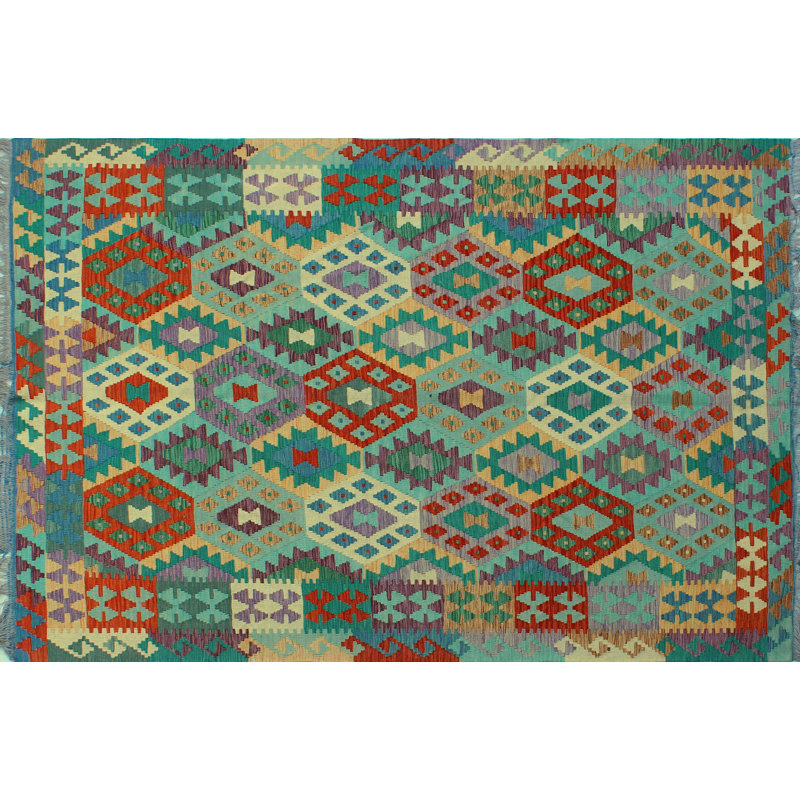 Hults Wool Geometric Indoor Rug