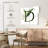 Keiri Tropical Leaves Letter D