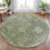 Machine Washable Indoor/Outdoor Xhevrie Sage Rug
