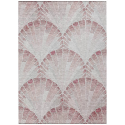 Machine Washable Indoor/Outdoor Chantille ACN2401 Coastal Rug