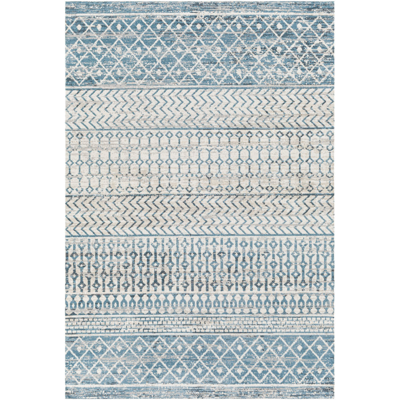 Swampscott Moroccan Indoor Rug, Rectangle 9'3" x 12'