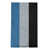Bleu / argent / noir