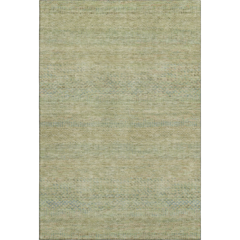 Premium Machine Washable Marasco AMF1634 Stripes Rug, Rectangle 9' x 12'
