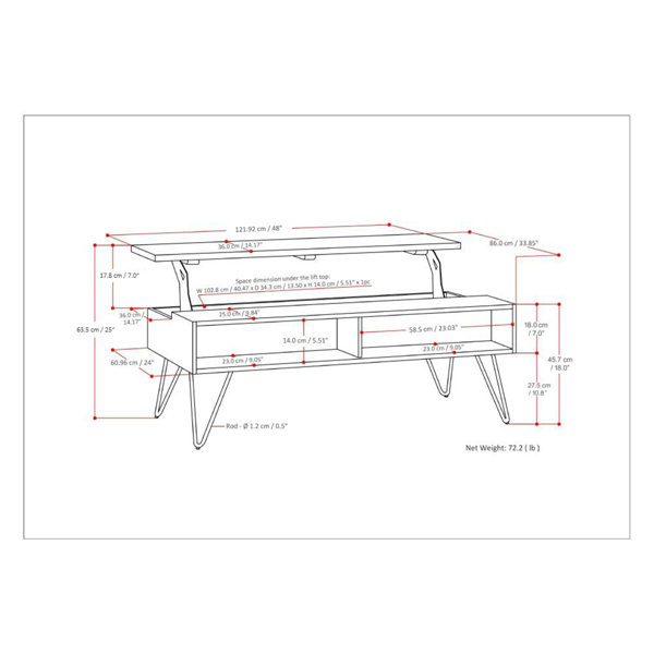 Dimensions du produit