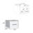 Floating Nightstand, Space-Saving Design With Handy Drawer And Surface, White-1752767480