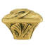 ARTS & CRAFT SQ GINKGO LEAF KNOB IN PLATE-1782010206-1782010200
