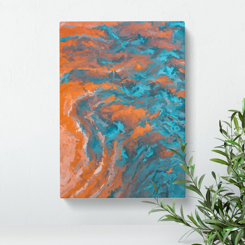 Invincible Abstract - Wrapped Canvas, 60cm H x 40cm W x 3cm D