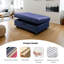 Repose-pieds avec rangement en faux cuir-1098297352
