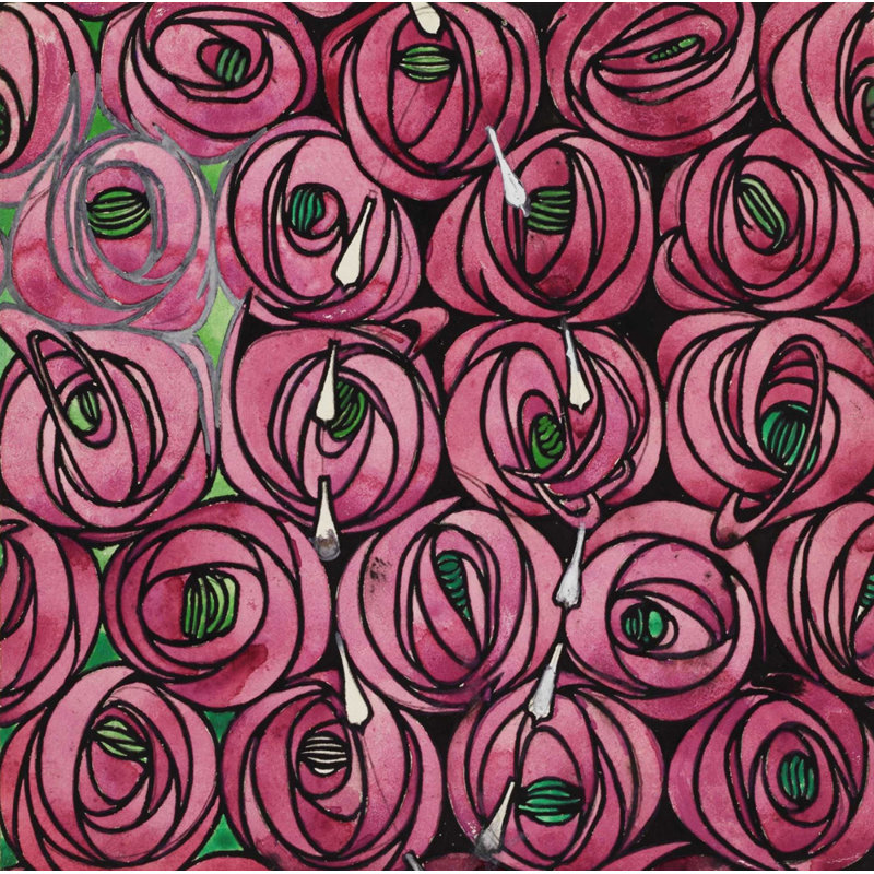 Roses, H 20 po x l 20 po