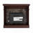 Only Mantel (Not Included 23" Fireplace)--Cherry, 45.6"W*11.8"D*40"H-491513937
