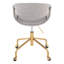 Chaise de travail en métal et tissu-1670760463