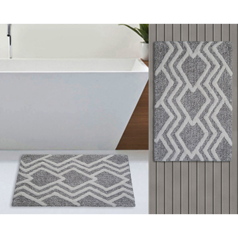 Plaisance Cotton Blend Bath Rug