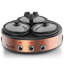 Cuiseur de buffet en acier inoxydable triple rond et ovale 1,5 pinte