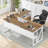Lympsham 2 - Piece Home Office Executive Desk and Lateral File Cabinet-143053122-143053124