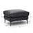 Cerellia 30.31" W Top Grain Leather Ottoman