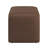 Gainsborough Contemporary Ottoman - Brown Vegan Leather