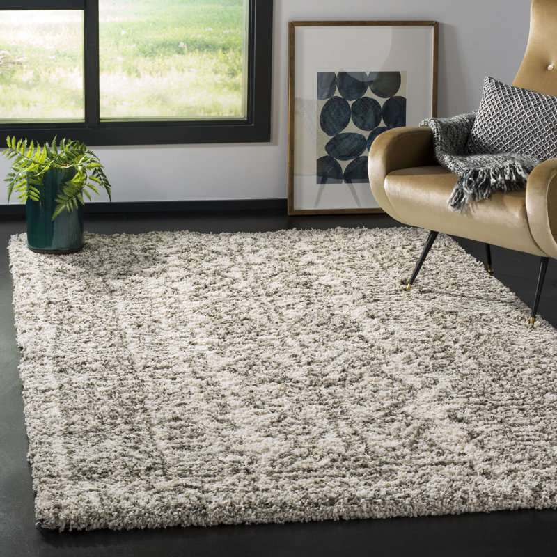Adessa Shag Performance Southwestern Rug, Rectangle 4' x 6'