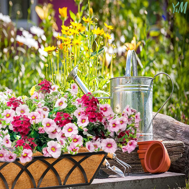 Choua Metal Railing Planter, 4