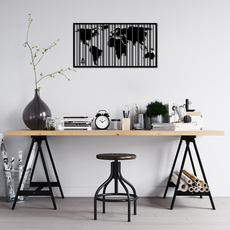 Décoration murale, H 19 po x l 35 po x P 0,59 po