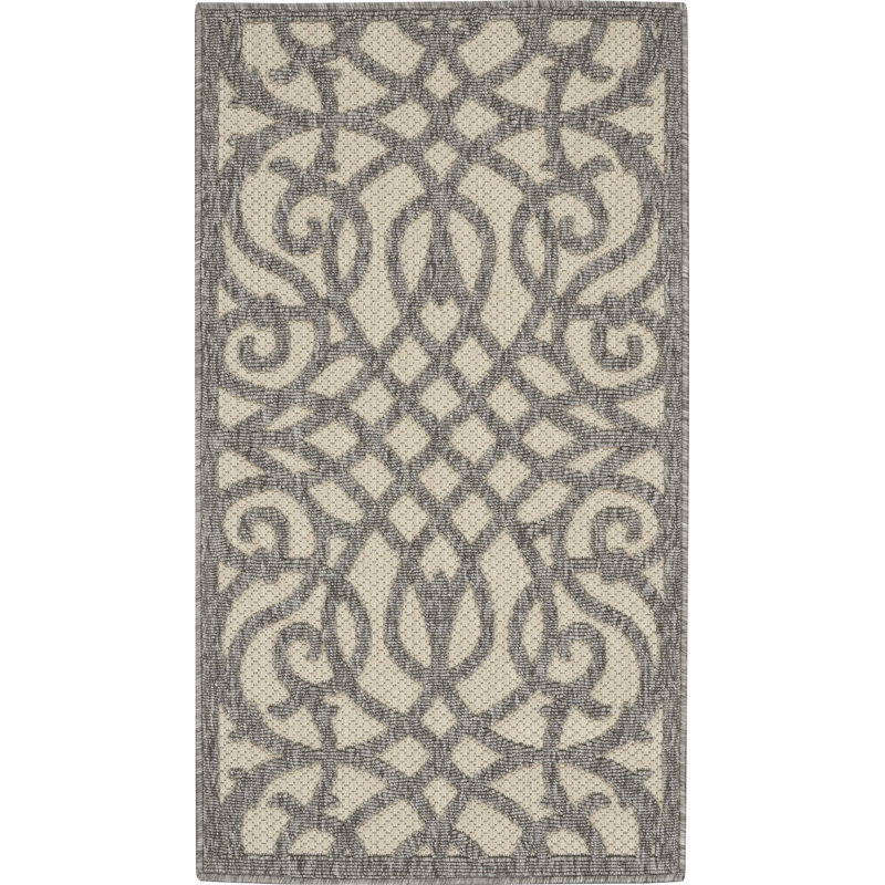 Tapis crème Therese, Rectangle 2 pi 2 po x 3 pi 9 po