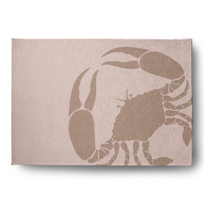 Mantua Chenille Animal Print Indoor / Outdoor Rug, Rectangle 5' x 7'