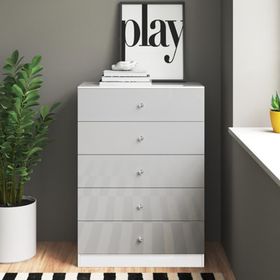 Boysen 27.6 " W Yes 5 - Drawer Dresser