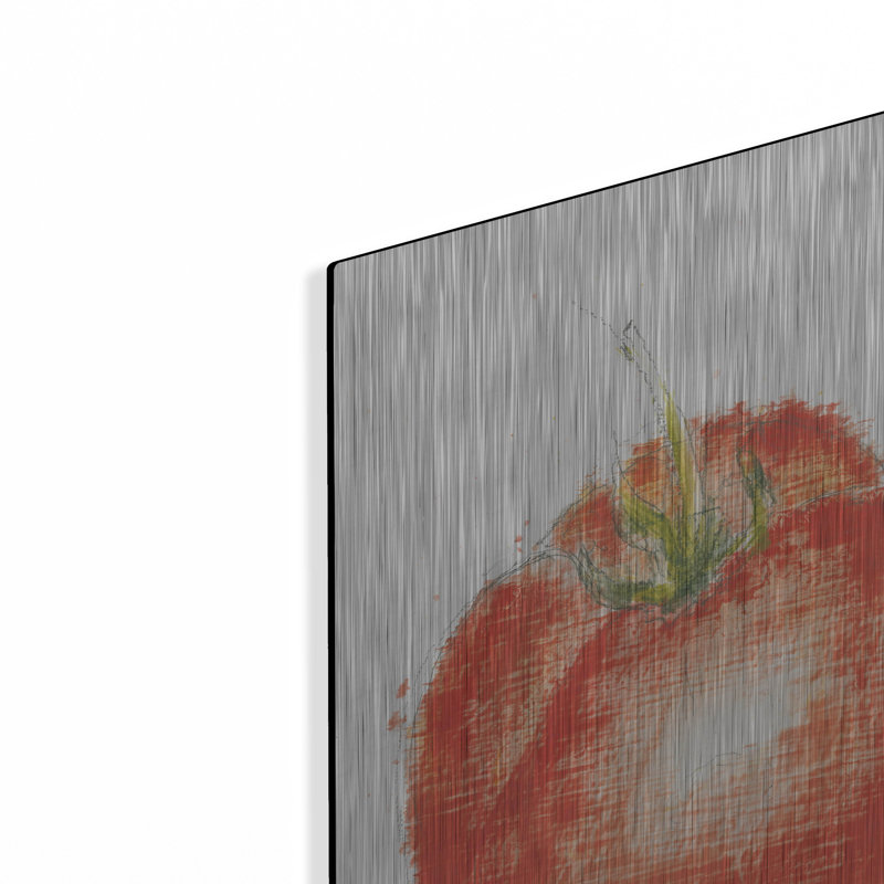 Art mural en métal «Garden Delight 7» par Emily Adams, H 24 po x l 16 po