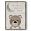 «Goodnight Bear», reproduction encadrée en bois massif-2003598253