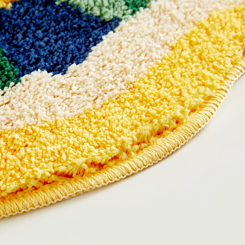 Tapis de salle de bain Boho