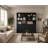 71.4" Tall Modern Bookcase with Doors, 6 Tier Floor Standing Bookshelf with Vintage Handles for Home Office, Living Room -1354462726