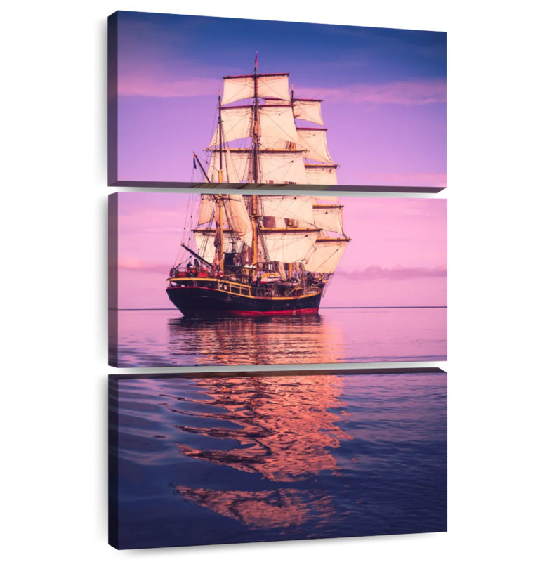 Mehar Panama Waters Ship, 50" H x 32" W