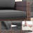 Outdoor Wicker Loveseat for Two – All-Weather PE Rattan with Waterproof Cushions-1912350033