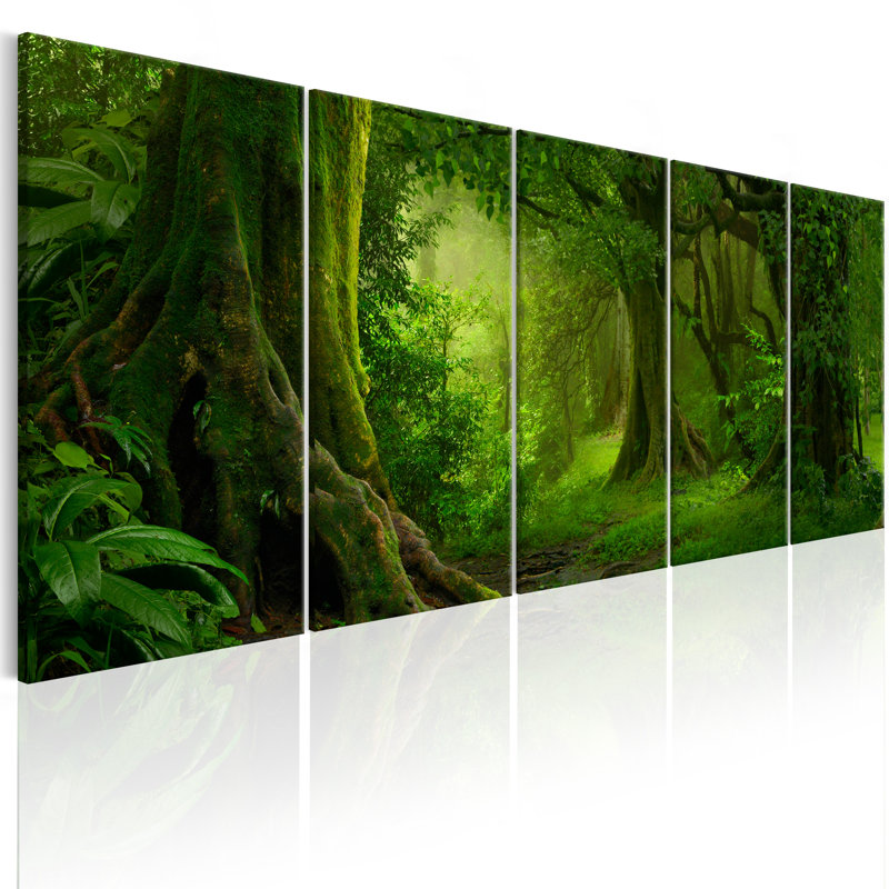 No Frame Print on Canvas, 90cm H x 225cm W