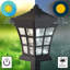 Éclairage de sentier solaire à DEL 1 lumière Pagoda